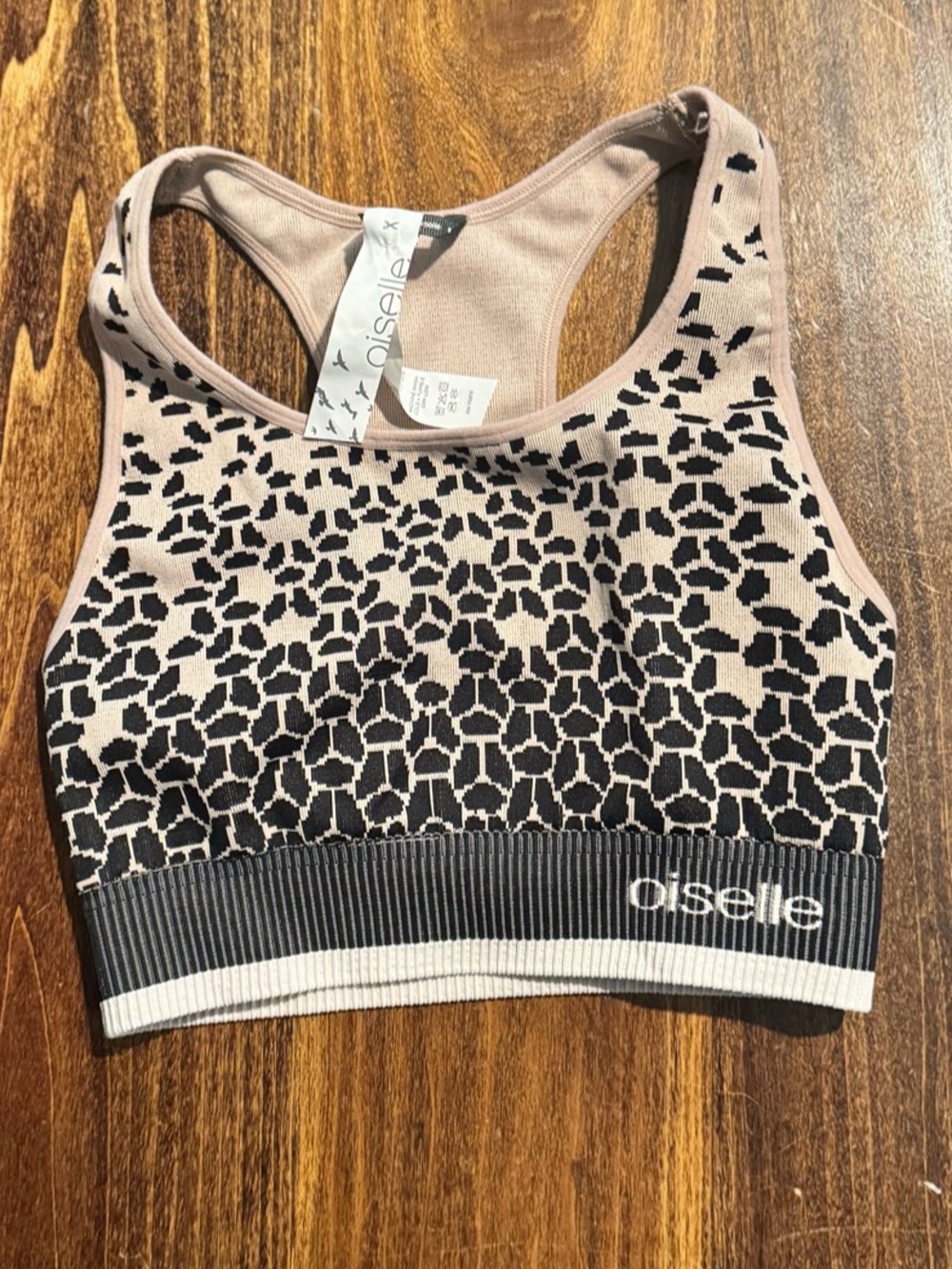 Oiselle racerback seamless pink small good condition